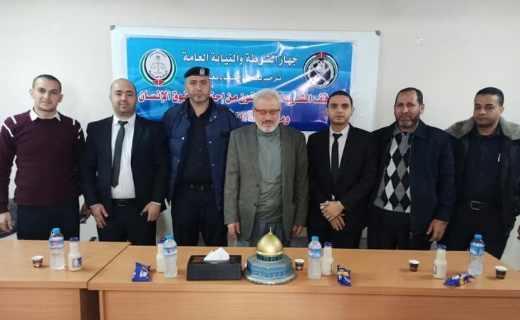 لجنة مناهضة التعذيب تختتم لقاءاتها التثقيفية لجهات إنفاذ القانون في محافظات قطاع غزة