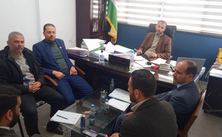 نيابة خانيونس الكلية تجتمع مع نيابة رفح الكلية لتعزيز العمل النيابي المشترك
