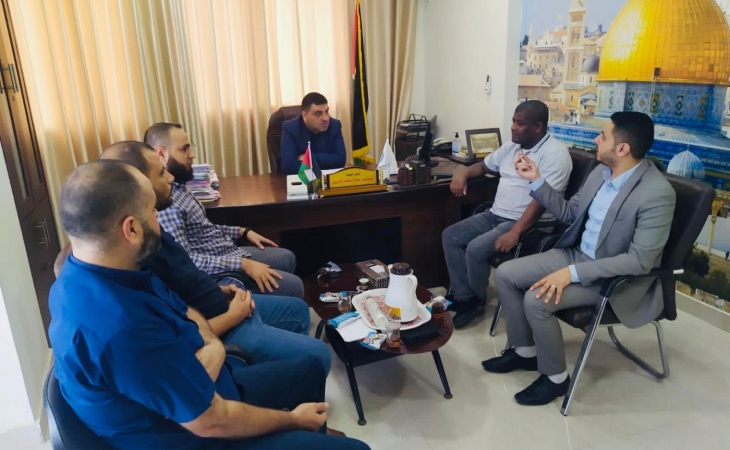 في إطار تضافر الجهود بين شركاء العدالة...نيابة غزة الكلية ونيابة غزة الجزئية الأولى تجتمعان مع المباحث العامة بمحافظة غزة