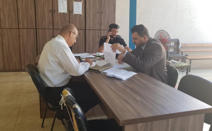 نيابة تنفيذ الأحكام تتفقد مركز تأهيل و اصلاح المحافظة الوسطي المركزي