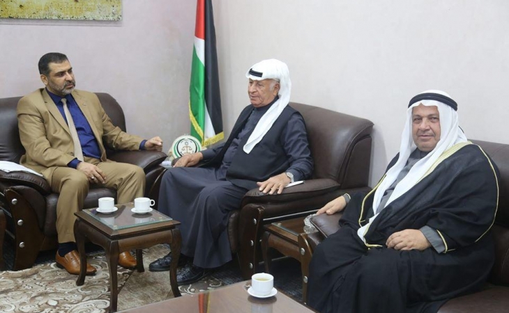النائب العام يستقبل رئيس الهيئة العليا لشئون العشائر بالمحافظات الجنوبية