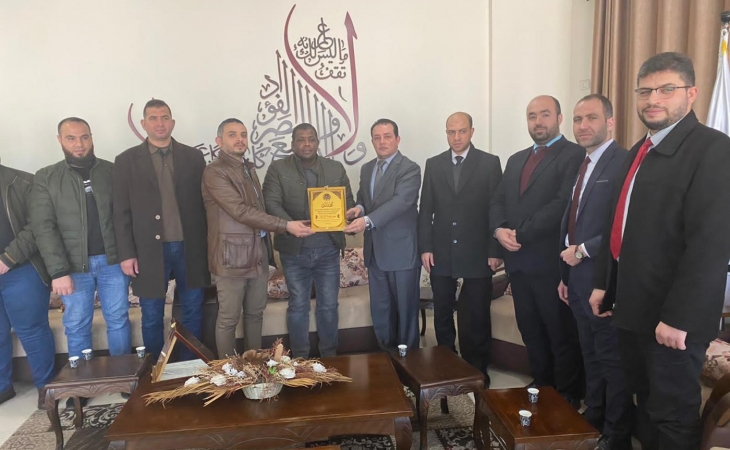 نيابتَا غزة الجزئيّتان الأولى والثانية تجتمع مع قيادة المباحث العامة