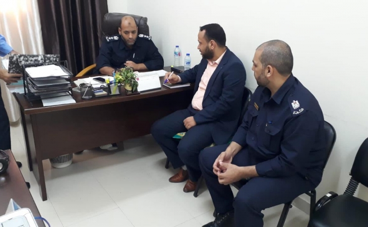 نيابة الاستئناف والنقص تعقد لقاءاً مع الشرطه القضائية