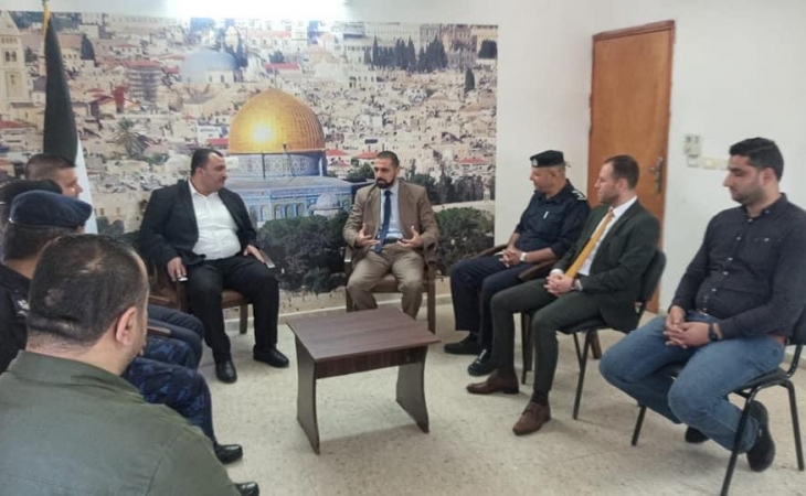 تأكيداً على الشراكة  وتكامل الأدوار في تحقيق العدالة...مدير نيابة شمال غزة   يستقبل مدير شرطة المحافظة و مجلس قيادة الشرطة