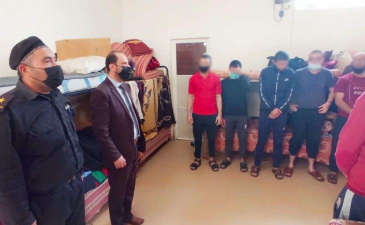 وكيل نيابة شمال غزة الكلية يناقش مع مدير عام مراكز الاصلاح والتأهيل  محددات الاجازات البيتية للنزلاء