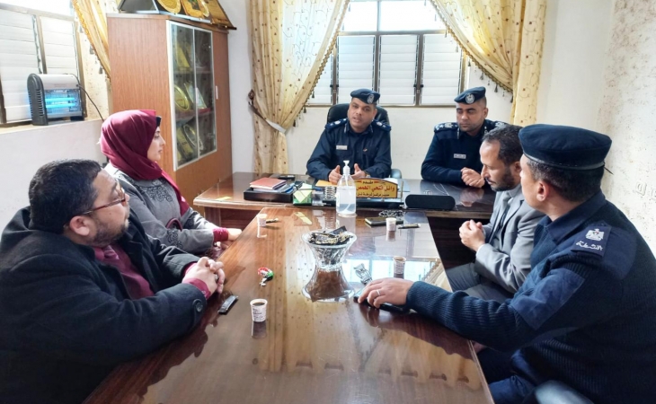 نيابة رفح الجزئية تعقد زيارة تعاونية لمركز شرطة تل السلطان