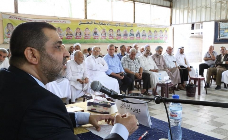 النائب العام يناقش مع رجال الإصلاح بحي الدرج ترغيب الأطراف المتنازعة على الصلح بالرضا والترفق بالضعفاء وتجسيد اللحمة بين المجتمع