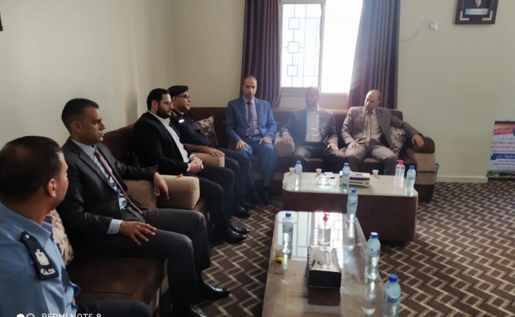 مدير نيابة غزة الجزئية ومدير مركز الشيخ رضوان يؤكدان على تضافر الجهود فى تحقيق العدالة والاستقرار المجتمعي