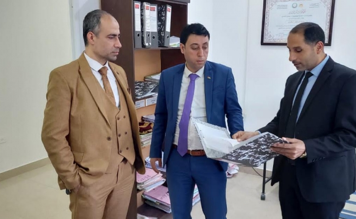 التفتيش القضائي في النيابة العامة يُجري زيارة لنيابة الجنايات الكبرى والأحداث