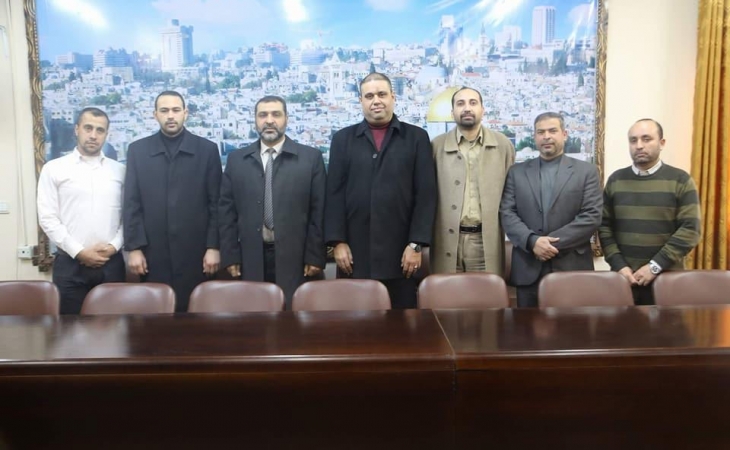 خلال لقاءه بالإدارة العامة للتفتيش