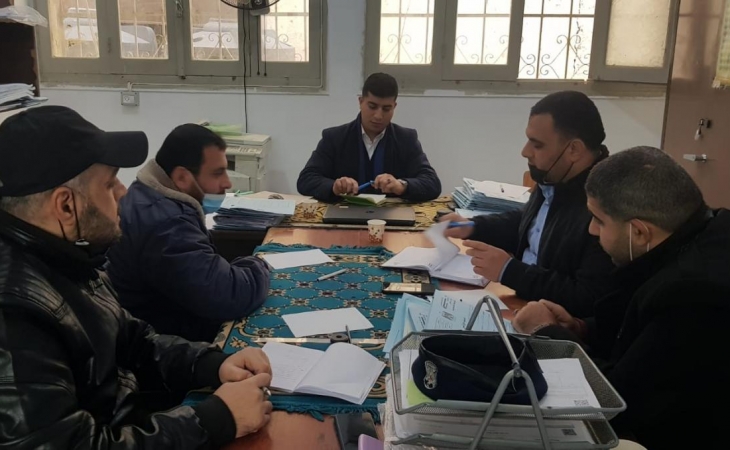 معاون النيابة  ومدير شرطة الشجاعية  يؤكدان على تضافر الجهود فى تحقيق العدالة والاستقرار المجتمعي