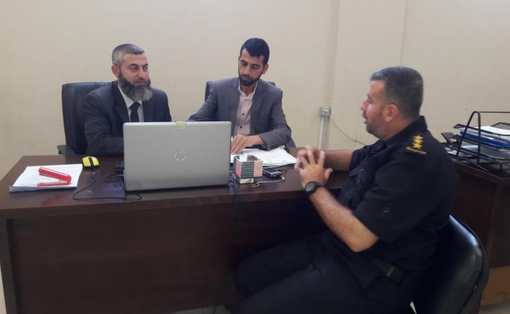 نيابة رفح الكلية تُجري جولة تفقدية لمركز إصلاح وتأهيل سجن أصداء المركزي