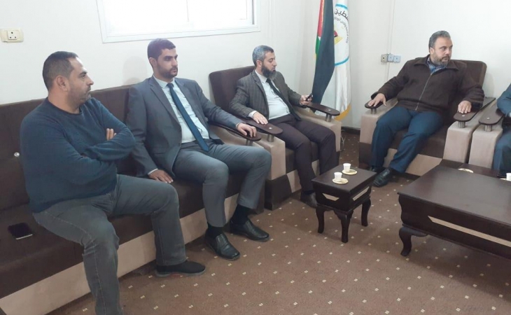 نيابة رفح الجزئية و داخلية رفح الشق المدني يبحثان سبل التعاون المشترك
