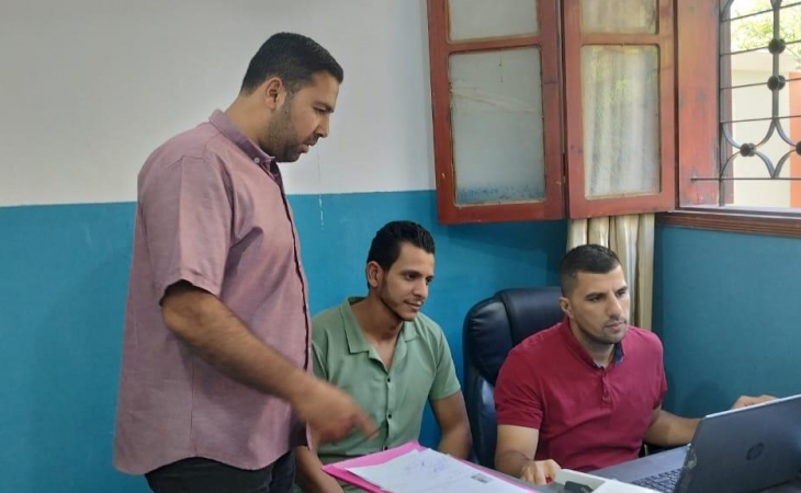 دائرة الأرشيف المركزي في النيابة العامة تُجري جولة تفقدية على كافة النيابات الجزئية