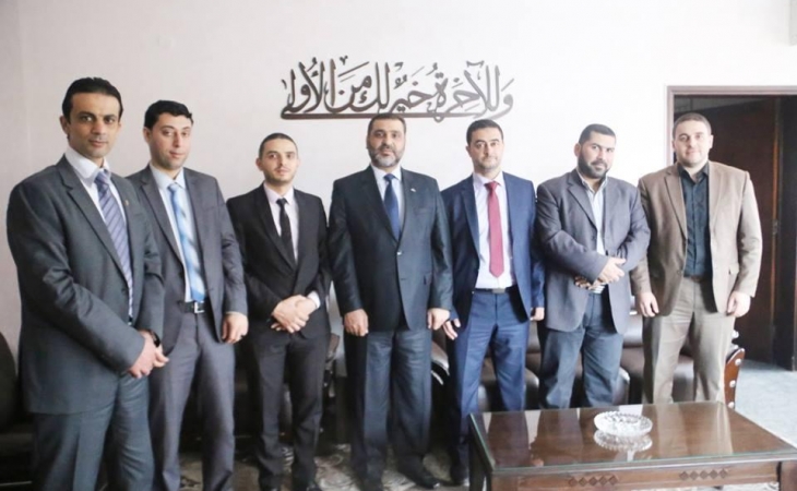 خلال اجتماعه بأعضاء نيابة الشما