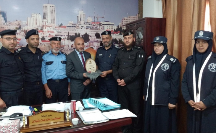  نيابة الوسطي الجزئية تعقد اجتماعاً مع قيادة الشرطة المجتمعية بالمحافظة الوسطى