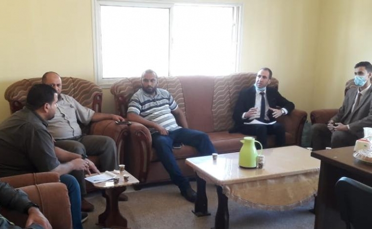  نيابة الوسطى الجزئية تعقد ورشة عمل مع ضباط مباحث المرور في المحافظة