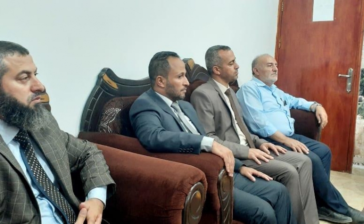 مدير نيابة رفح الجزئية/  نؤكد على الشراكة  مع   رجال الإصلاح ورابطة علماء فلسطين لتحقيق الاستقرار المجتمعي والسلم الأهلي