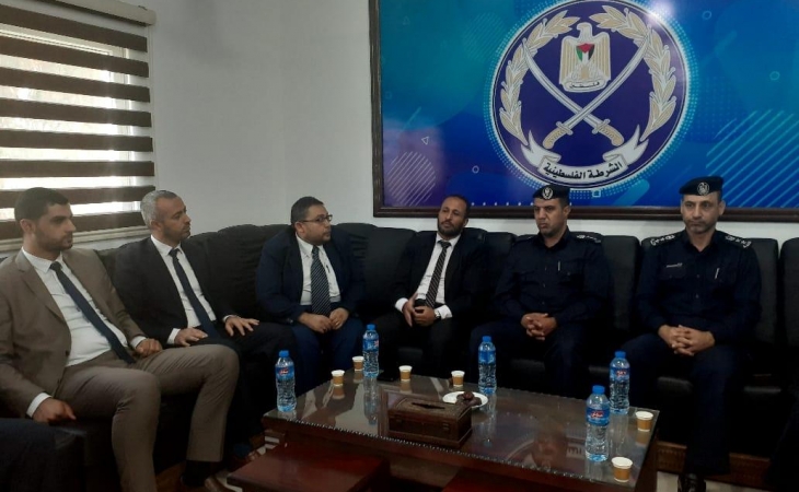 مدير نيابة رفح الجزئية ومدير مركز شرطة المدينة يؤكدان على تجويد العمل القضائي وتيسير معاملات المواطنين